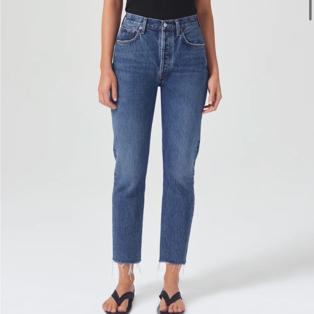 RILEY HIGH RISE STRAIGHT CROP IN SPHERE